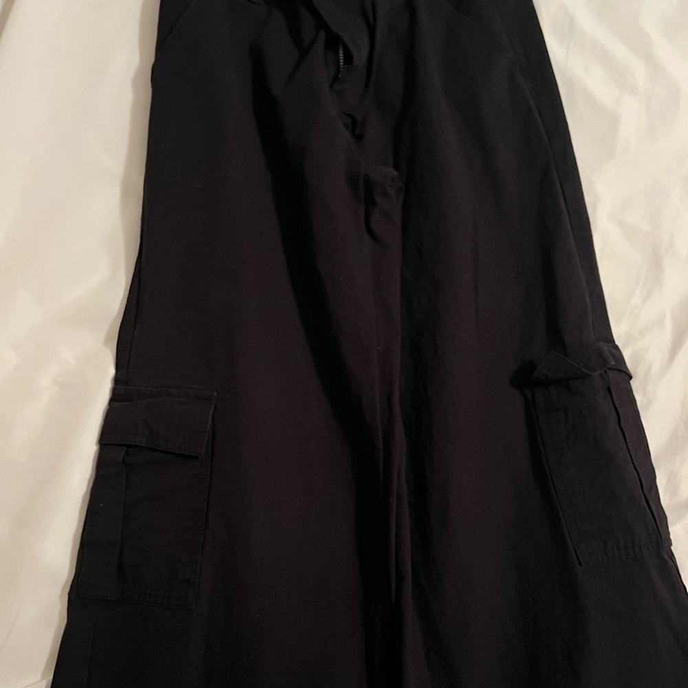 RSQ WOMENS BLACK CARGO PANTS